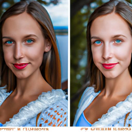 Transforming a portrait with Luminar presets