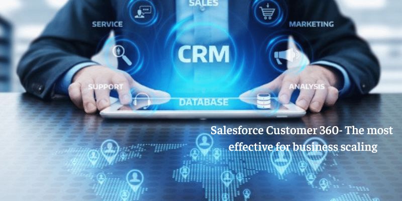 CRM software for e-commerce businesses: Salesforce Customer 360- The most effective for business scaling